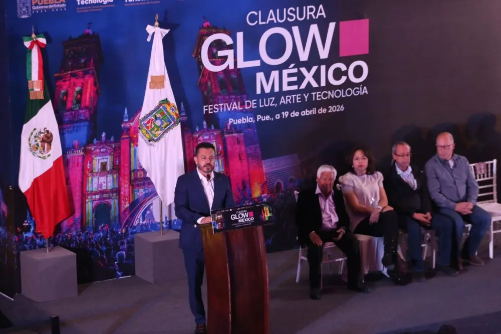 Festival Glow México rompe récord en Puebla: más de 800 mil visitantes y derrama millonaria